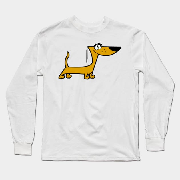 The Little Dog - 2 Stupid Dogs Long Sleeve T-Shirt by LuisP96